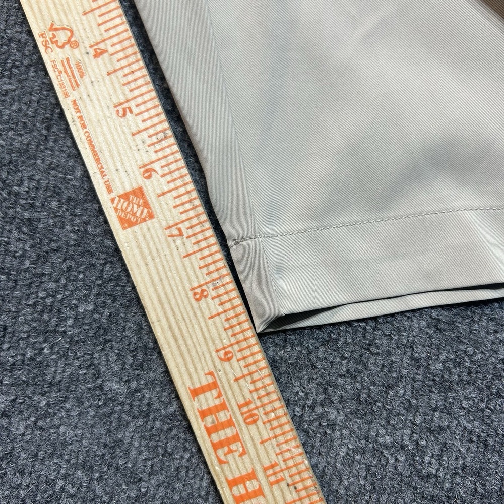 Callaway Mens Chino Shorts Size 36 Gray Flat Front Casual Outdoor - Picture 13 of 13